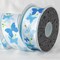 The Ribbon People Blue and White Butterfly Printed Ribbon 1.5" x 27 Yards
